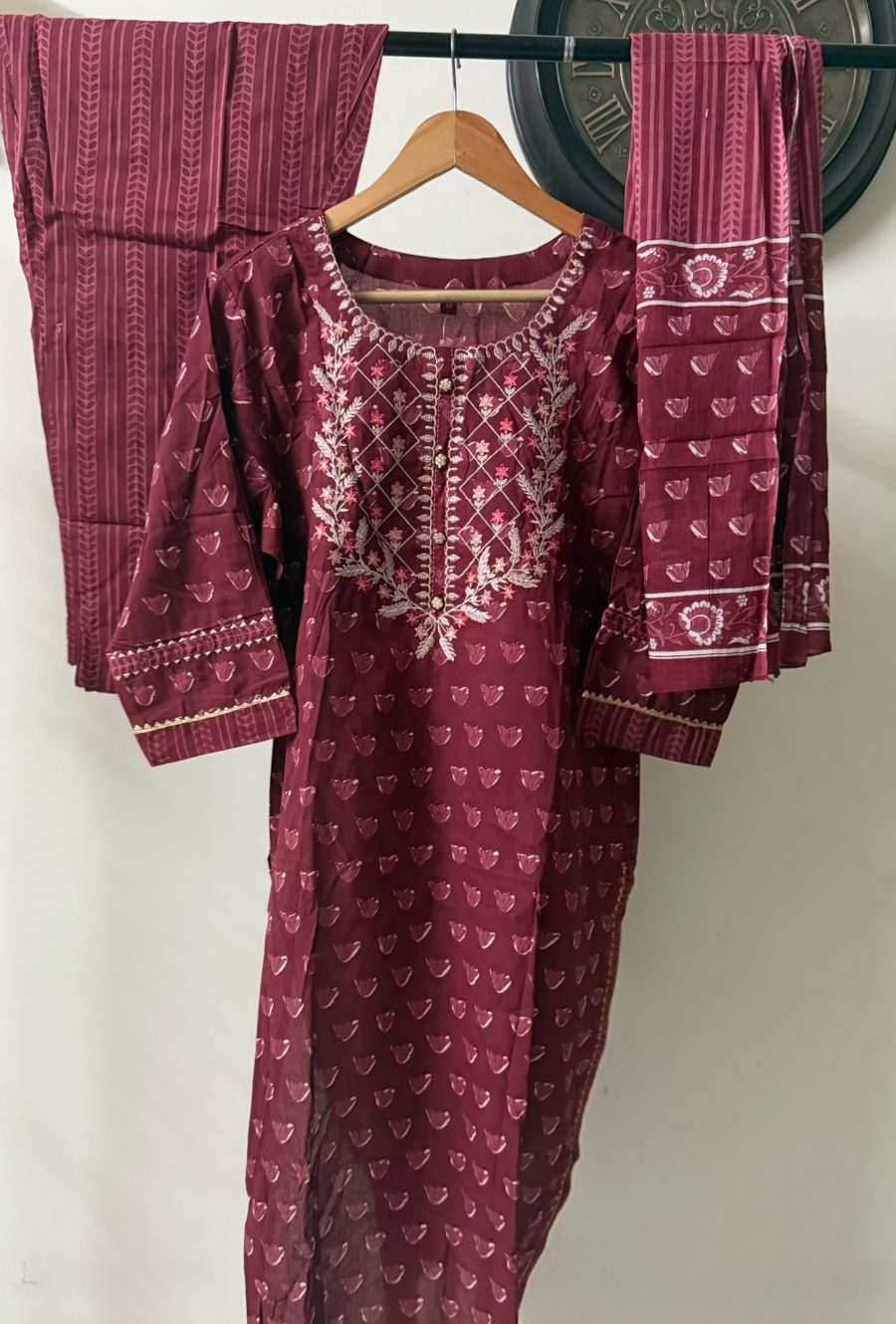 3-Piece Cotton Suit Set