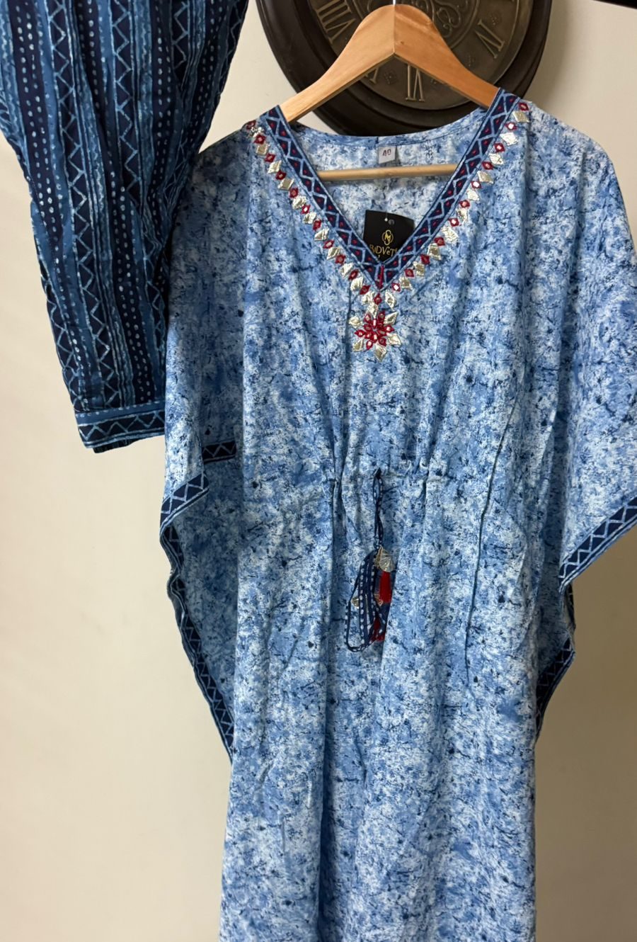 2-Piece Cotton Kaftan Set