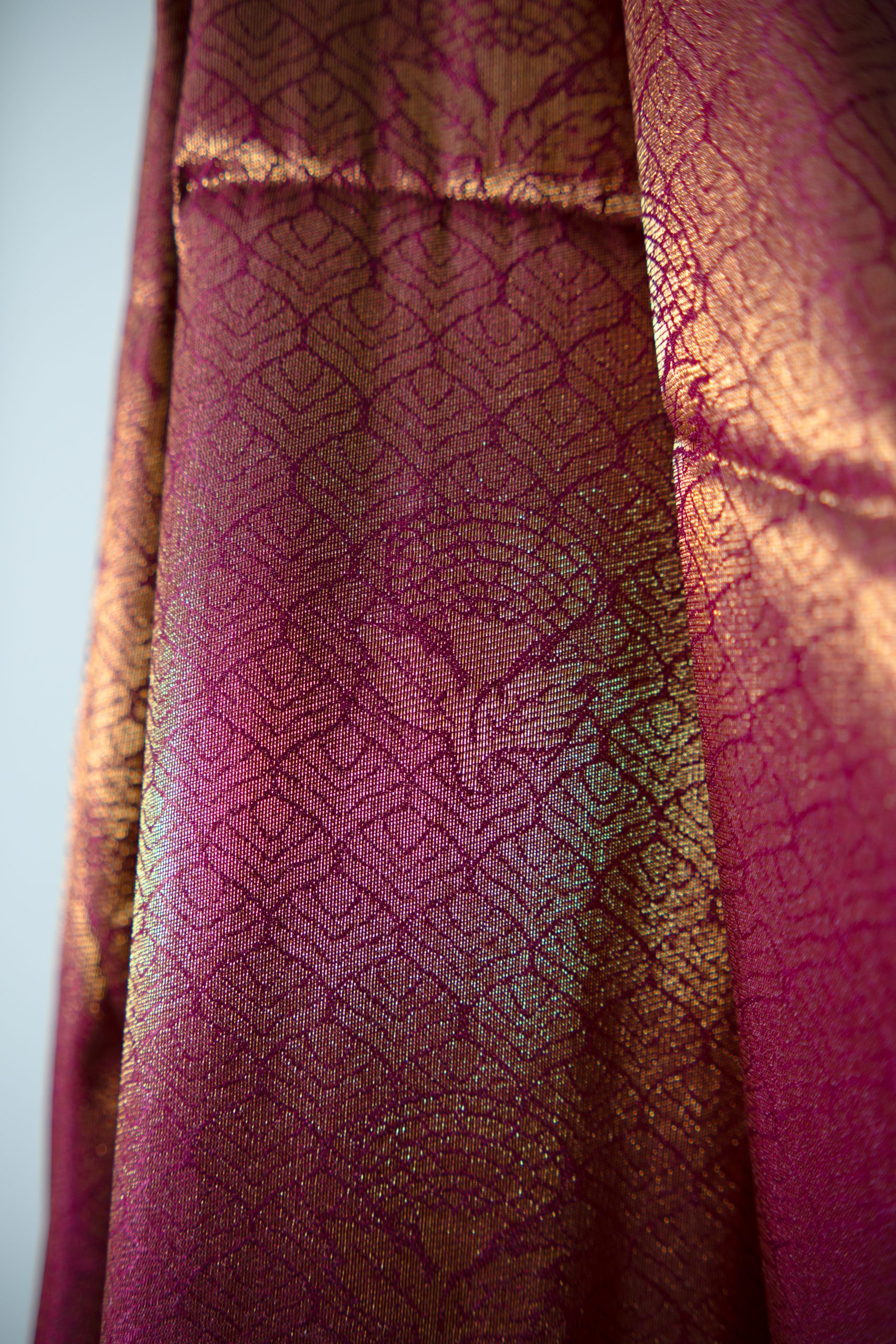 Viscose Saree full body zari brocade - Image 3